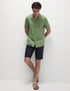 Marks & Spencer "Regular Fit Linen Blend Chino Shorts"